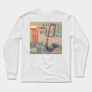 jazz orchestra 1954 Long Sleeve T-Shirt